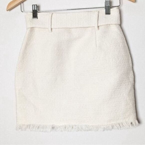 Babaton NEW Pristina Tweed Skirt Size 2 - Picture 6 of 11